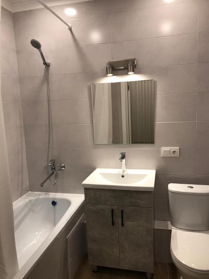 Стильная Однокомнатная Квартира В Г.Алматы Extérieur photo
